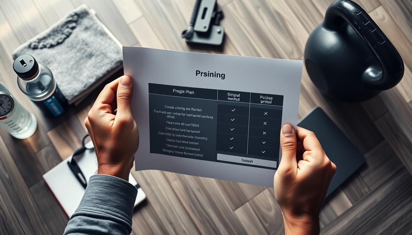 Supporting pricing visual